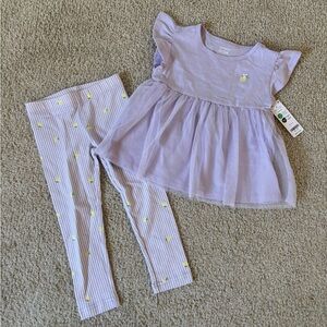 Carter's Lavender and Lemons T-shirt Outfit
